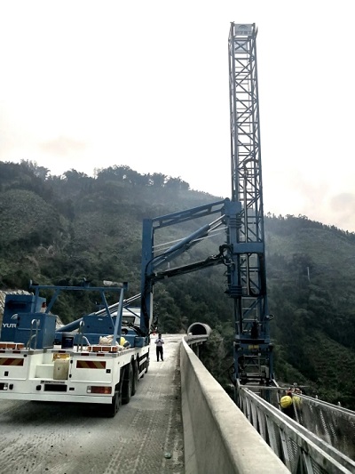 元蔓高速(红河段)全线通车，30多台银娱优越会GEG桥检车保驾护航！